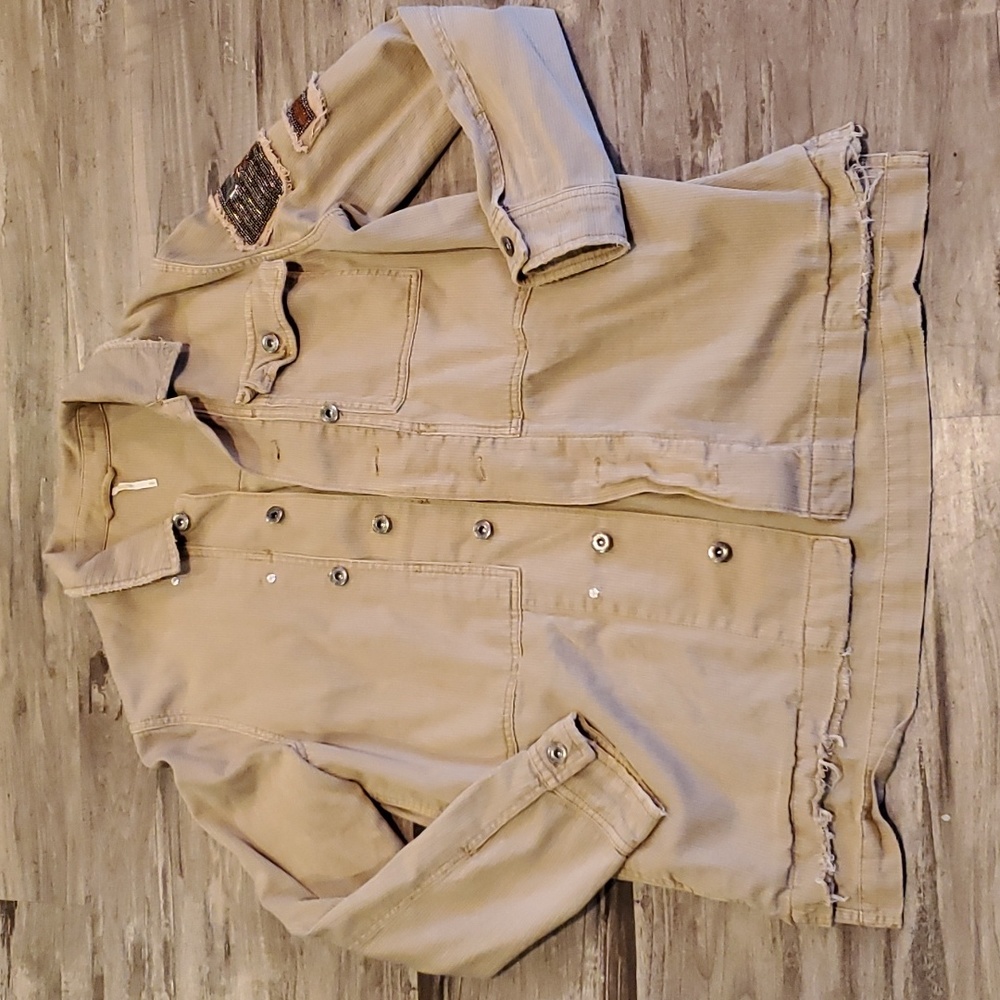 Free people embellished shacket